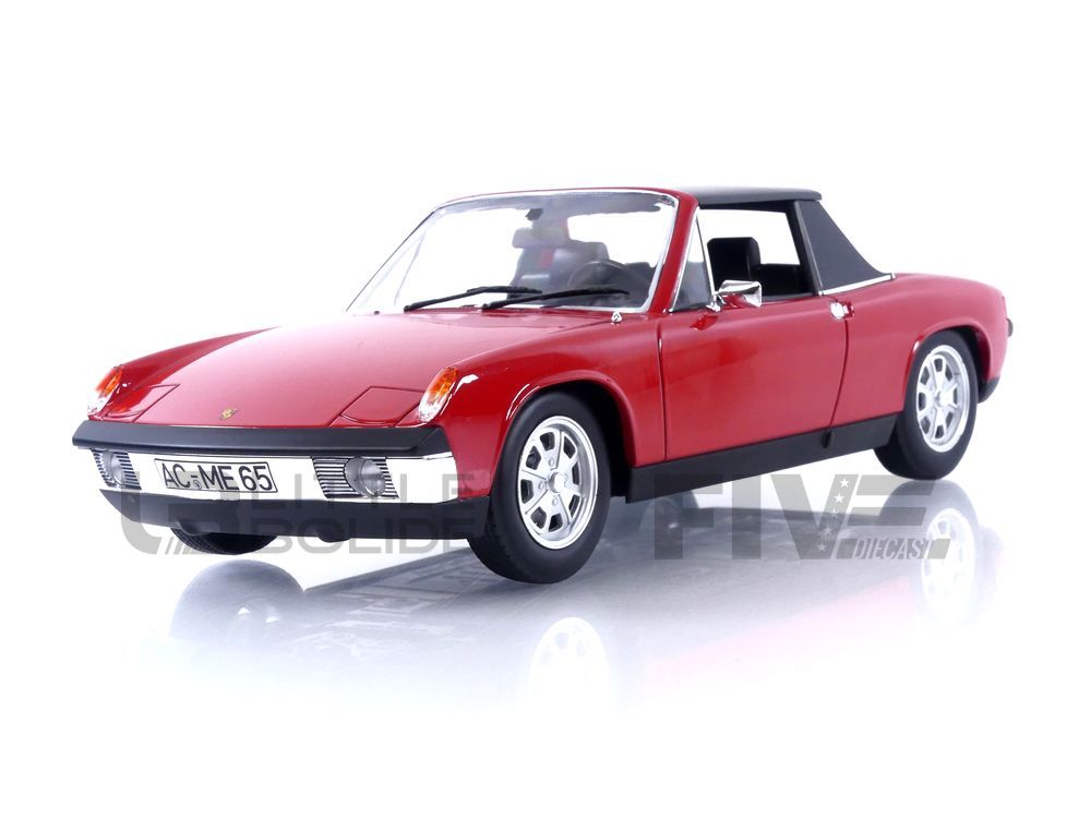 Norev Modellauto VW Porsche 914-4 1973 hellgrün Modellauto 1:18 Norev, Maßstab 1:18, Sammlerauto