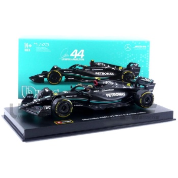 BBURAGO 1/43 - MERCEDES-AMG W14 - Season Car 2023 (L. Hamilton)