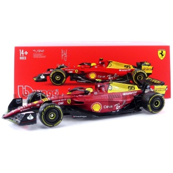 BBURAGO 1/24 - FERRARI F1-75 - Italy Monza GP 2022 (C. Sainz)