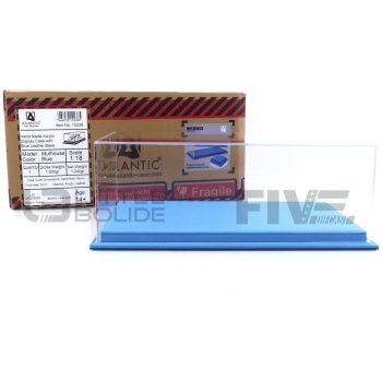 ATLANTIC CASE 1/18 - DISPLAY CASE Show-Case 1/18 - Mulhouse Blue Leather