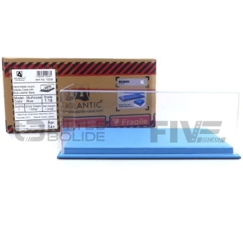 ATLANTIC CASE 1/18 - DISPLAY CASE Show-Case 1/18 - Mulhouse Blue Leather