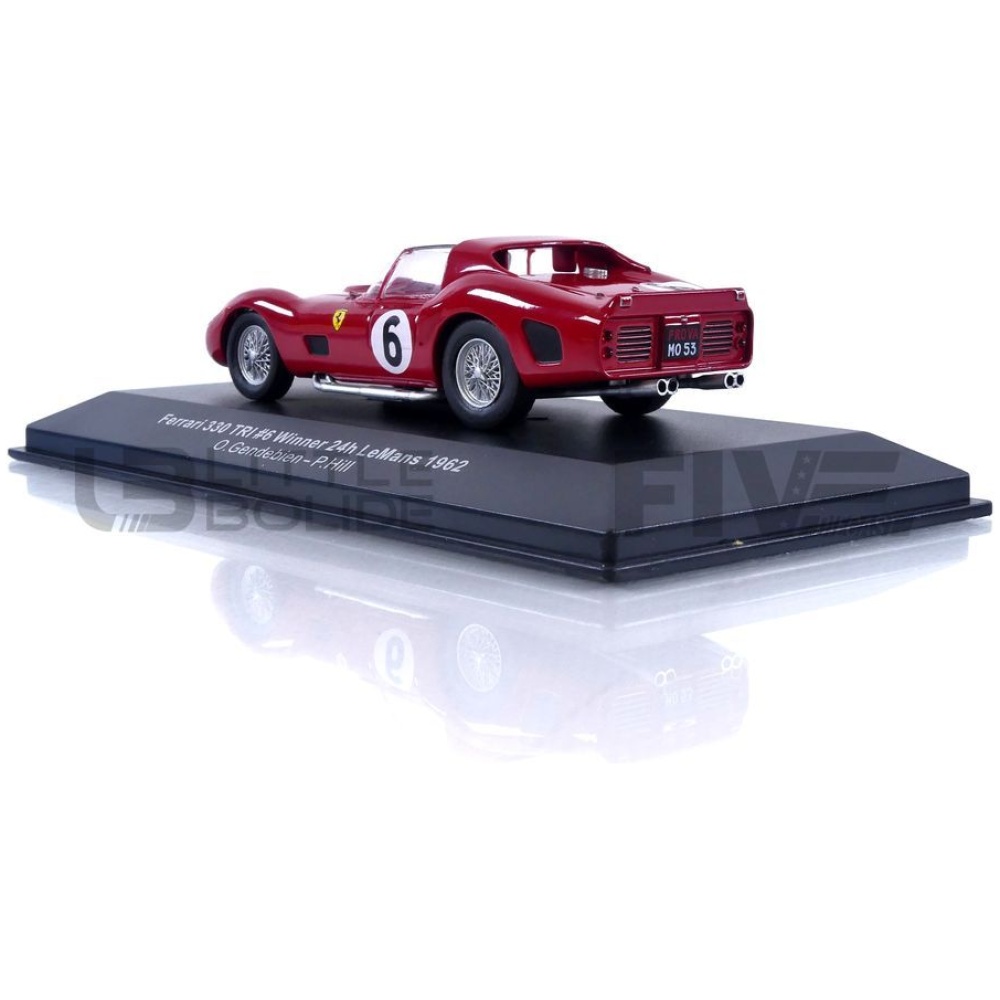 1/43 AMR NOSTALGIA TRE: FERRARI 330 LMB LE MANS 1963 NOBLET SALMON