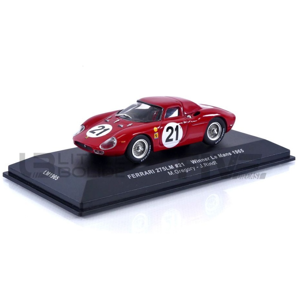 LM1965 – IXO 1/43 - FERRARI 275 LM - Winner Le Mans 1965 - Little