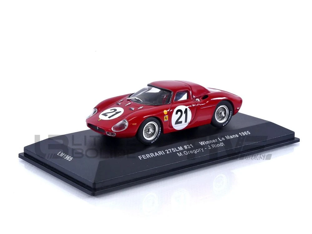 LM1965 – IXO 1/43 - FERRARI 275 LM - Winner Le Mans 1965 - Little