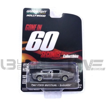 GREENLIGHT COLLECTIBLES 1/64 - FORD Mustang Shelby - GT 500 Custom - Eleanor