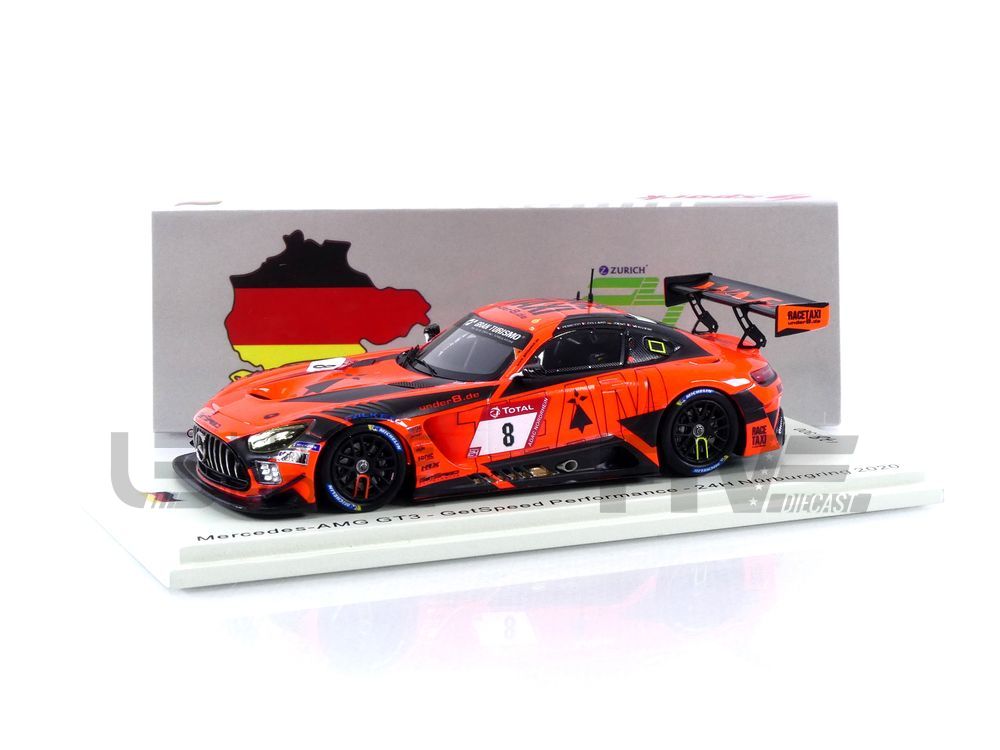 Spark 1:18 Mercedes-Benz AMG GT3 #3 2e 24h Nürburgring 2022 Team Getspeed 18sg058