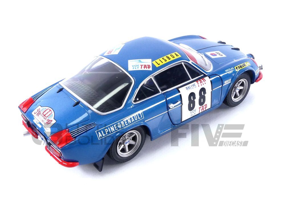 Troféu - 1:43 - Alpine Renault A110 1600S #88 Winner TAP