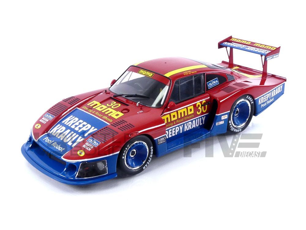 Porsche 935 'Mobydick' 1:18 – Miniura Coleccionable De Solido, Ganador En Mid Ohio 1983, Ideal Para Amantes Del Motor
