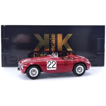 KK SCALE MODELS 1/18 - FERRARI 166 MM Barchetta - Winner Le Mans 1949