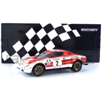MINICHAMPS 1/18 - LANCIA Stratos - Winner Tour de Corse 1974