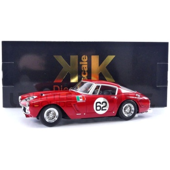 KK SCALE MODELS 1/18 - FERRARI 250 GT SWB - Winner Monza 1960