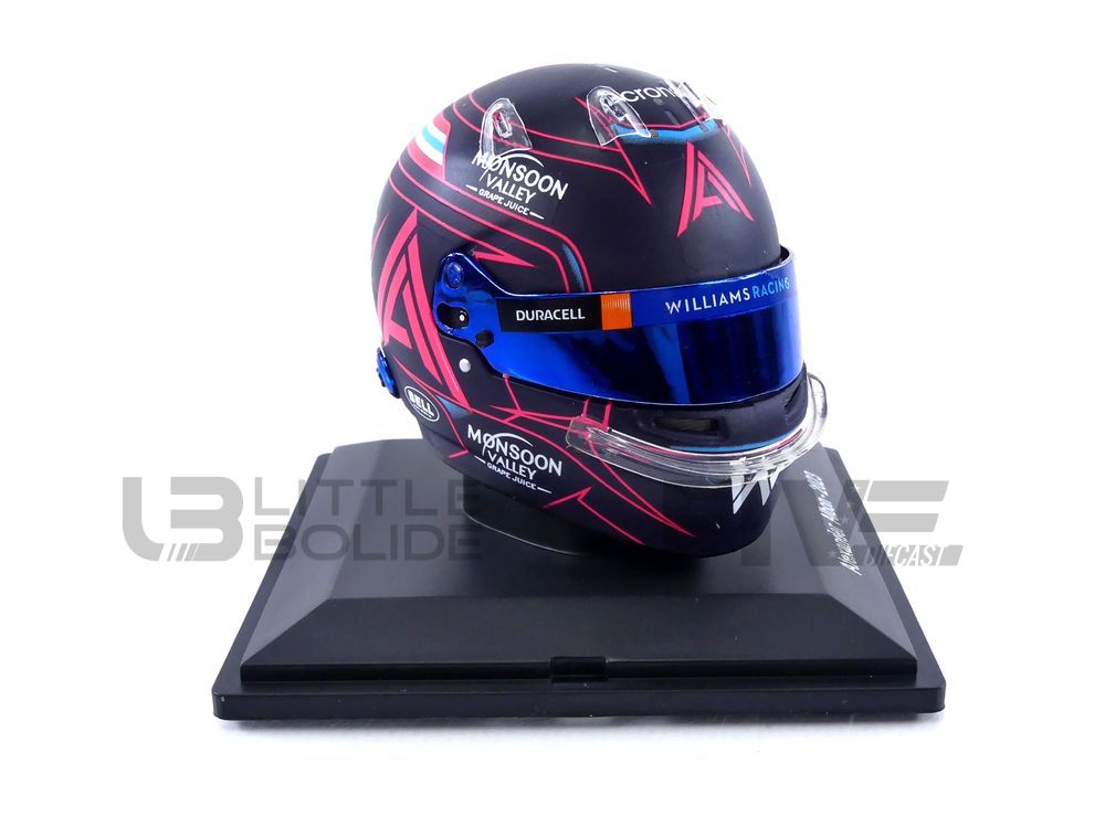 Spark 5HF113 CASQUE Alexander Albon - Williams Racing GP Miami 2023 1/5