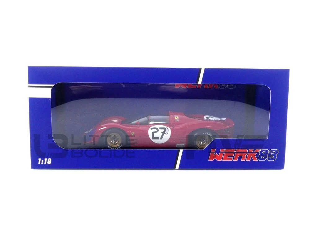 W18021001 - WERK 83 1/18 - FERRARI 330 P3 Spider - Le Mans 1966