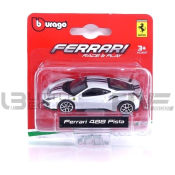 BBURAGO 1/64 - FERRARI 488 Pista - 2019