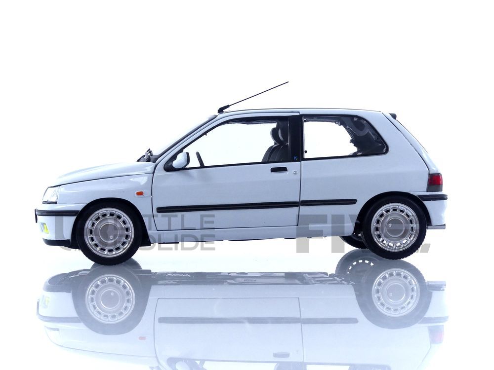 Renault Clio 16S grise (Norev) 1/18e