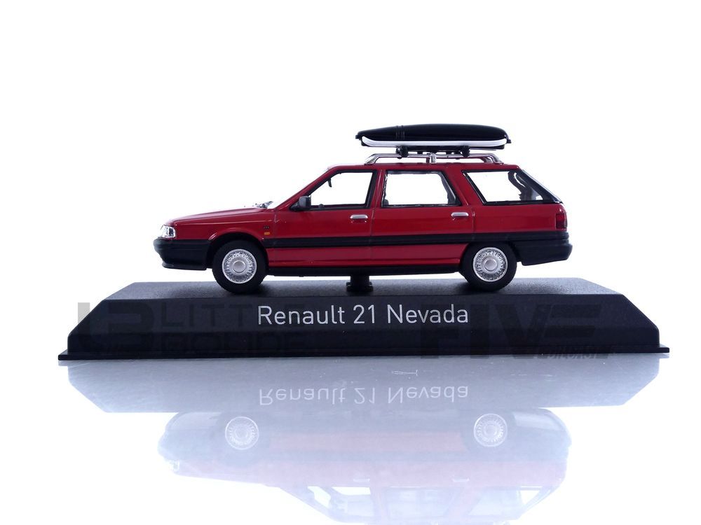 1/43 RENAULT 21 NEVADA 1989 La poste sur socle EUR 14,50 - FR