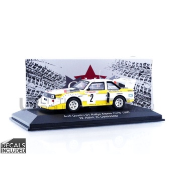 CMR 1/43 - AUDI Quattro - Monte-Carlo 1986