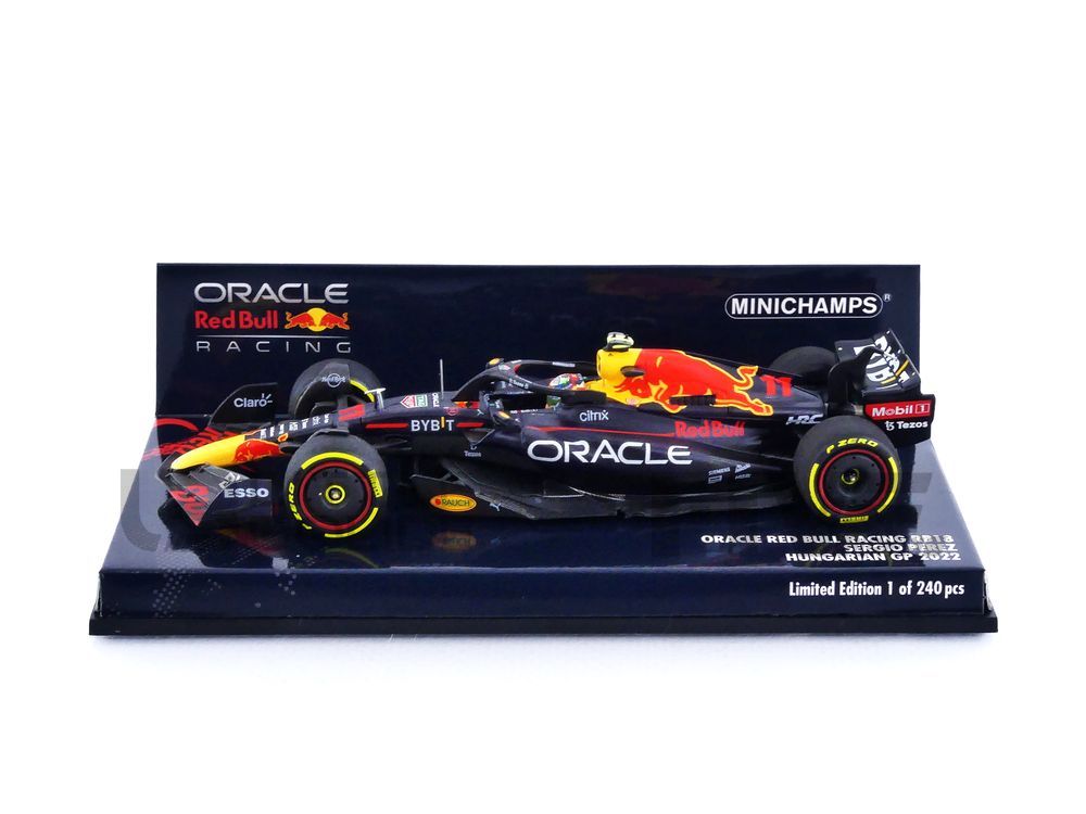 MINICHAMPS 1/43 - RED BULL RB18 - Hungarian GP 2022 (S. Perez)