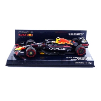 MINICHAMPS 1/43 - RED BULL RB18 - Winner Belgian GP 2022 (M. Verstappen)