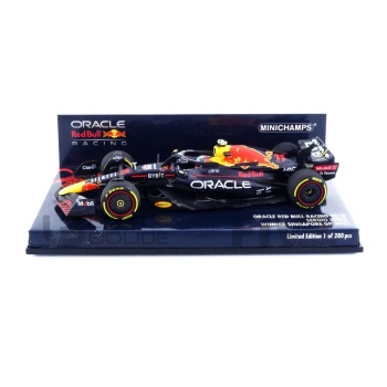 MINICHAMPS 1/43 - RED BULL RB18 - Winner Singapore GP 2022 (S. Perez)