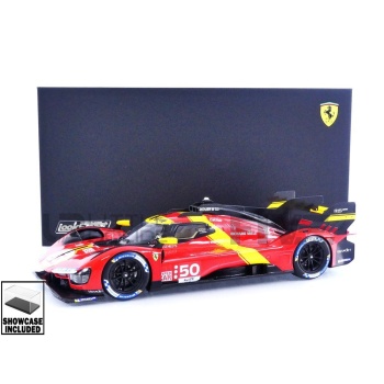 LOOKSMART 1/18 - FERRARI 499P Hypercar - Press Version Le Mans 2023
