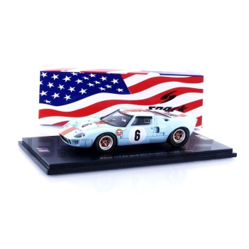 SPARK 1/43 - FORD GT40 - 2nd Watkins Glen 1968