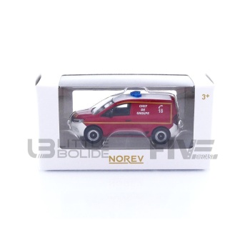 NOREV 1/64 - RENAULT Kangoo Van Pompiers Chef de Groupe - 2023