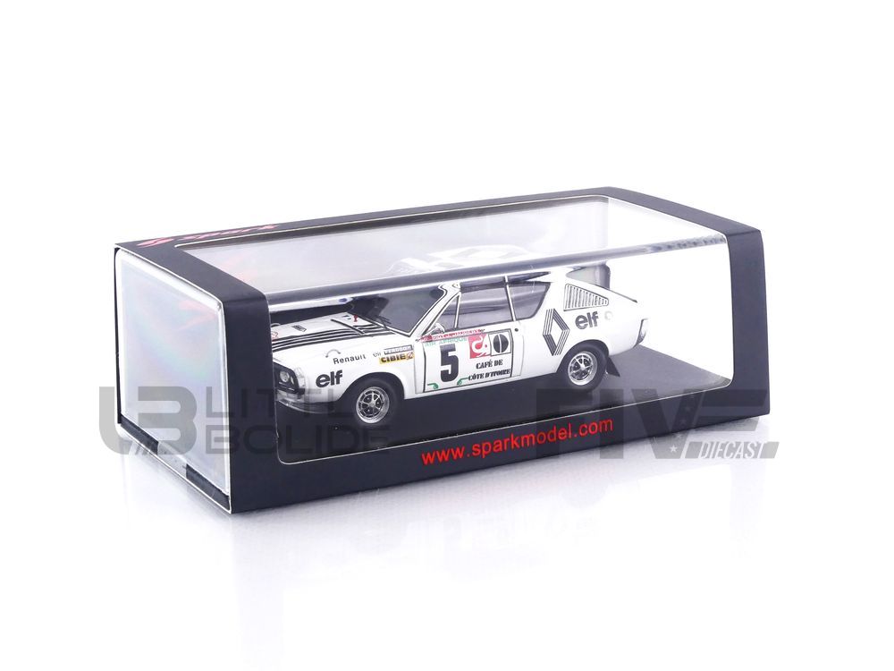 Renault 17 No.35 Rallye East African Safari 1975 J-F.Piot