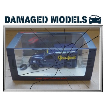 DAMAGED MODELS 1/43 - PEUGEOT 202 U - Peugeot Service - S7829