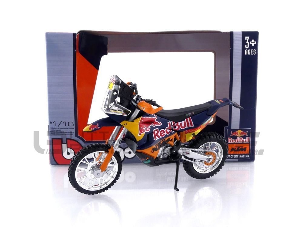 BBURAGO 1/18 - KTM 450 - Rally Dakar 2019