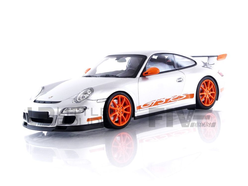 Minichamps 155062120 - Porsch. 911 GT3 RS Silver 2007