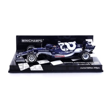 MINICHAMPS 1/43 - ALPHA TAURI AT02 - Azerbaijan GP 2021 (Y. Tsunoda)