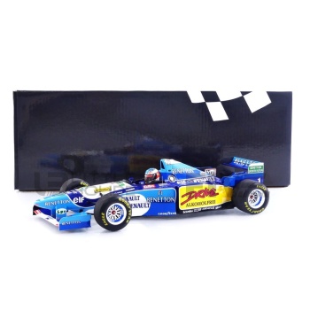 MINICHAMPS 1/18 - BENETTON Renault B195 - Winner GP French 1995 (M. Schumacher)