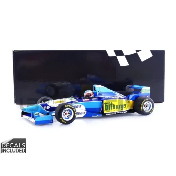 MINICHAMPS 1/18 - BENETTON Renault B195 - Winner Belgium GP 1995 (M. Schumacher)