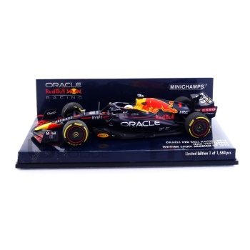 MINICHAMPS 1/43 - RED BULL RB18 - Winner Saudi Arabian GP 2022 (M. Verstappen)