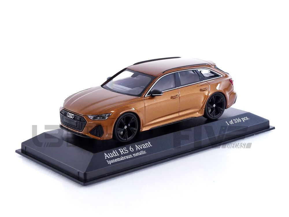 410018018 - MINICHAMPS 1/43 - AUDI RS6 Avant - 2019 - Little Bolide