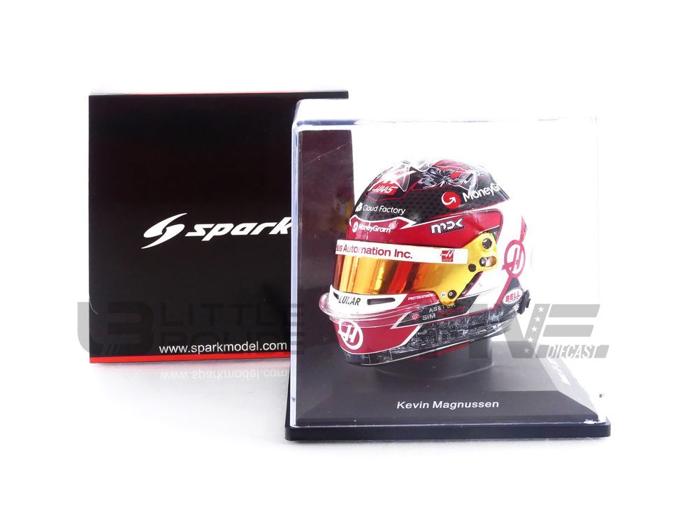SPARK 1/5 - Casque Kevin MAGNUSSEN - Monaco GP 2023 5HF100