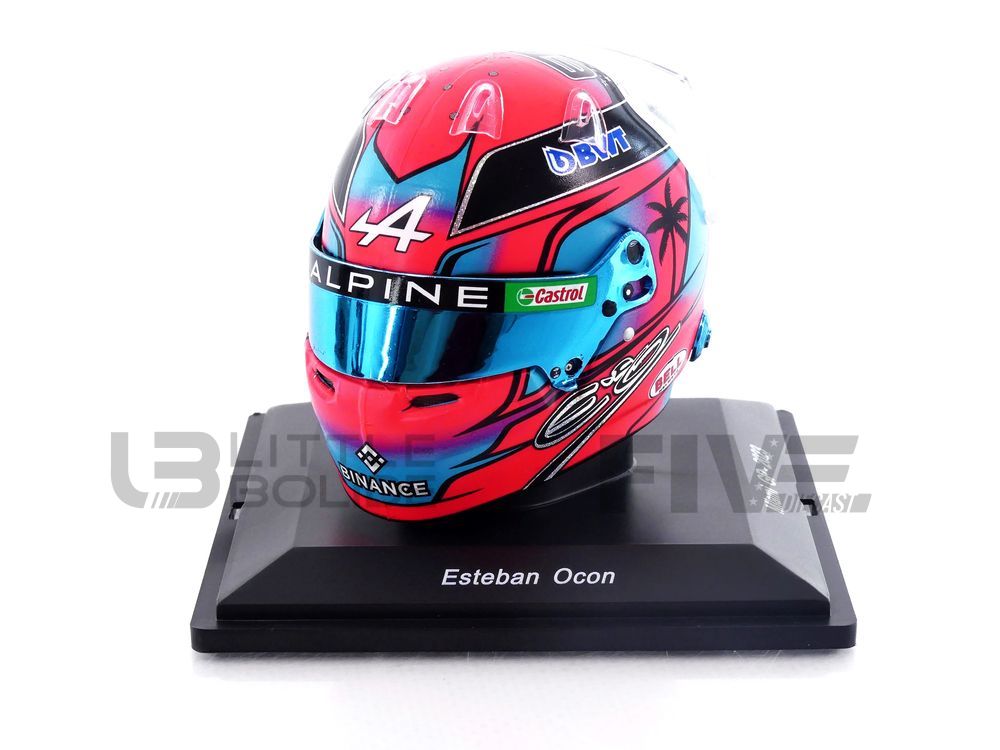 Albon : casque spécial Grand Prix de Miami 2025