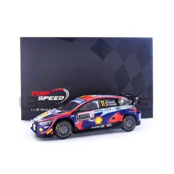 TOP SPEED 1/18 - HYUNDAI i20 N Rally1 - 3rd Monte-Carlo 2023