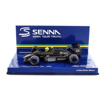 MINICHAMPS 1/43 - LOTUS 98T Dirty Version - German GP 1986 (A. Senna)