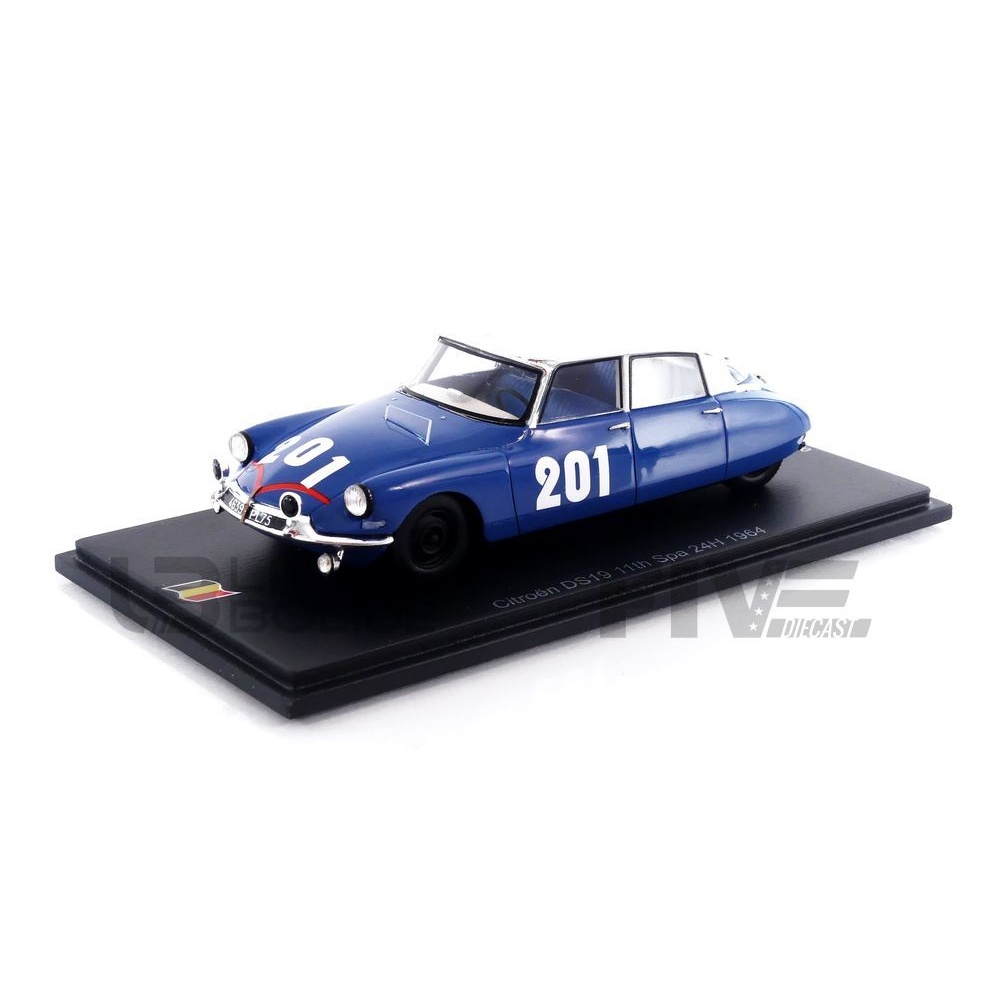 SPARK 1/43 - CITROEN DS 19 - Spa 1964 - Little Bolide
