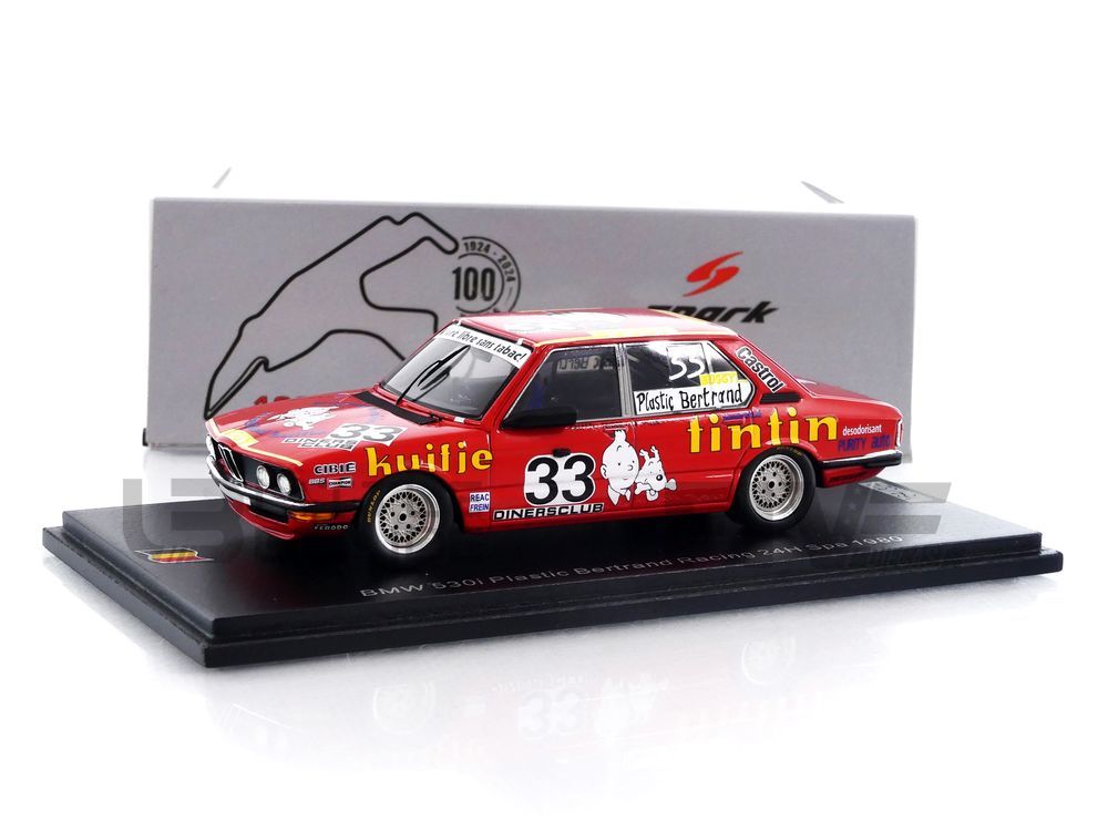 SPARK 1/43 - BMW 530i - Spa 1980