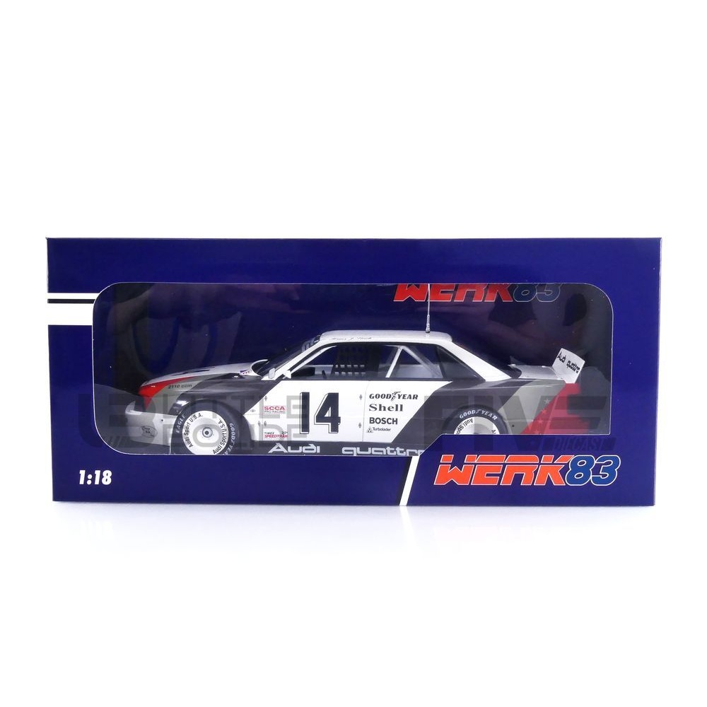 W1801401 - WERK 83 1/18 - AUDI 200 Quattro - Winner Cleveland