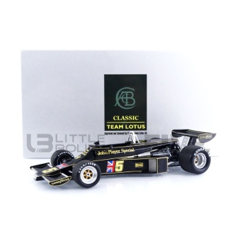 TECNOMODEL MYTHOS 1/18 - LOTUS 77 - GP Bresil 1976 (Ronnie Peterson)