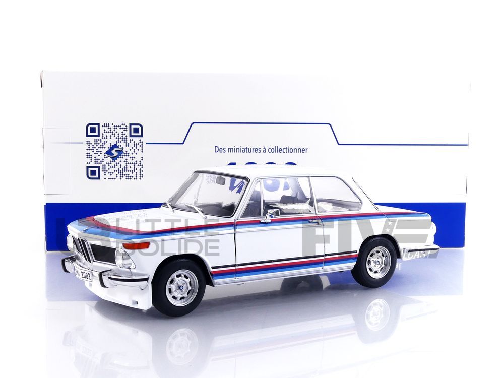SOLIDO 1/18 - BMW 2002 TII Turbo Evocation - 1971