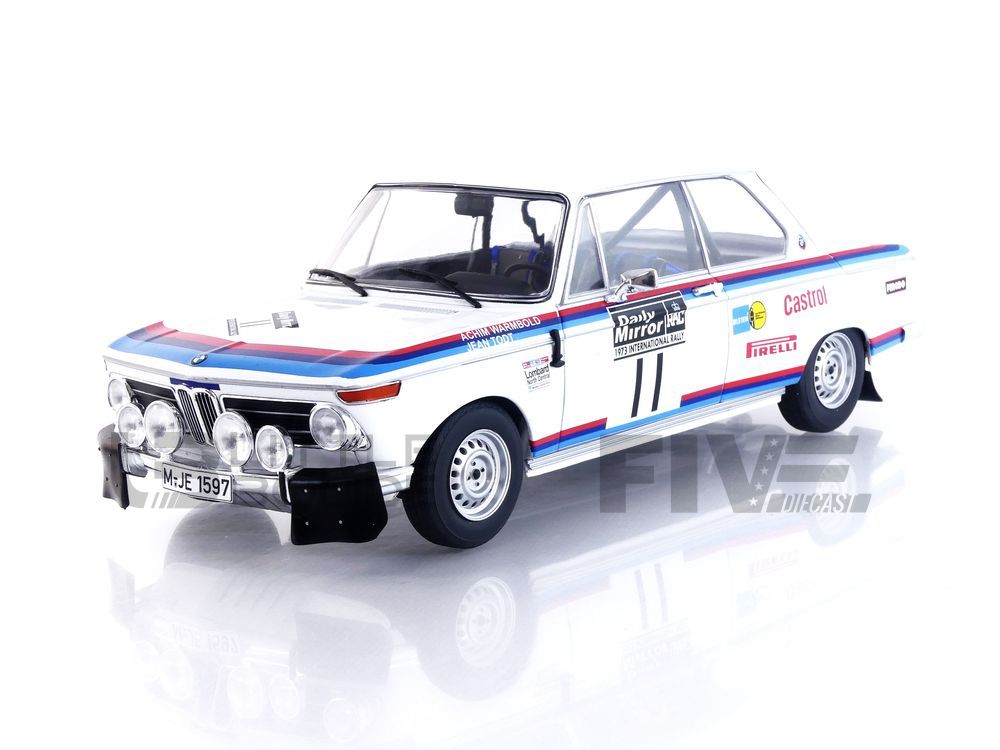 Ixo BMW 2002 RAC Rally 1973 #11 A.Warmbold 18RMC164.22
