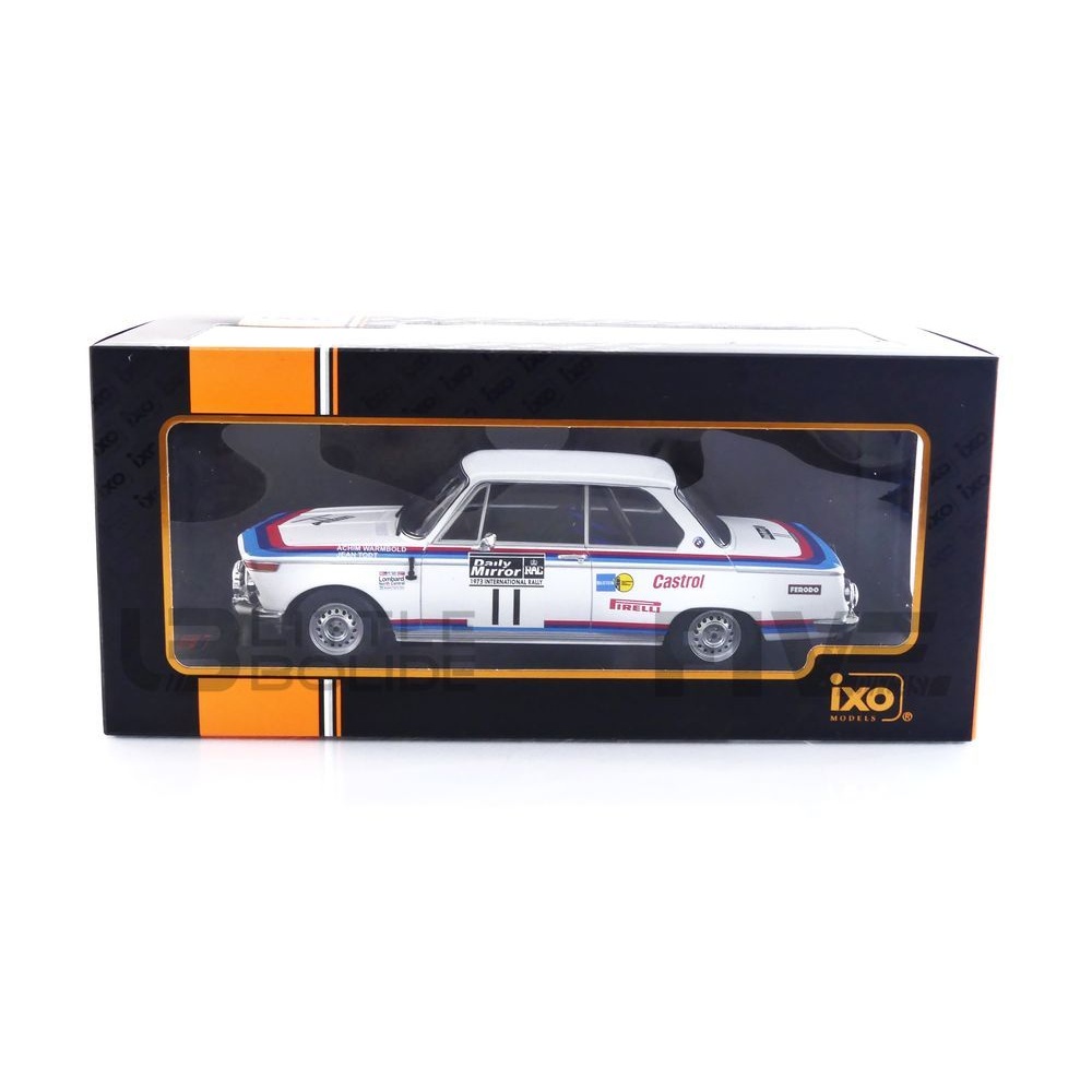 18RMC164 – IXO 1/18 - BMW 2002 - Rally RAC 1973 - Little Bolide
