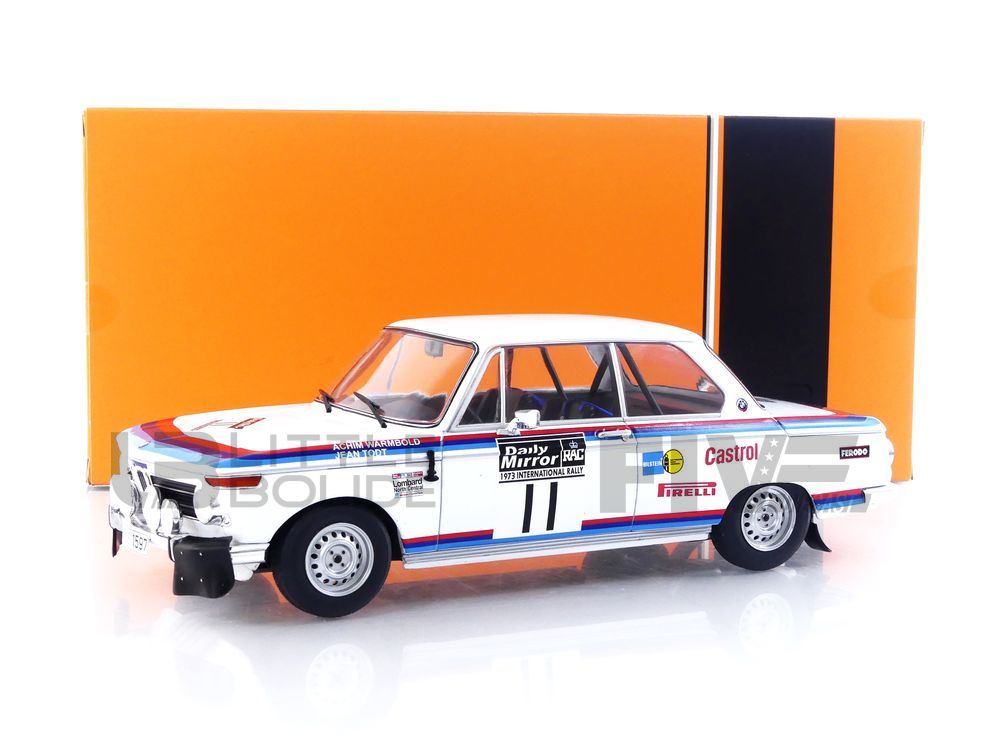 IXO 1/18 - BMW 2002 - RAC Rally 1973