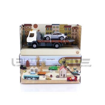 NOREV - JET CAR 1/43 - RENAULT Trucks Depanneuse + Porsche 911