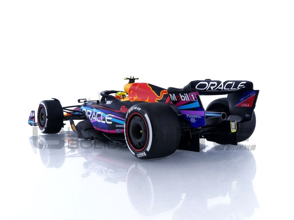 18S896 – SPARK 1/18 - RED BULL RB19 - 2nd Miami GP 2023 (S. Perez